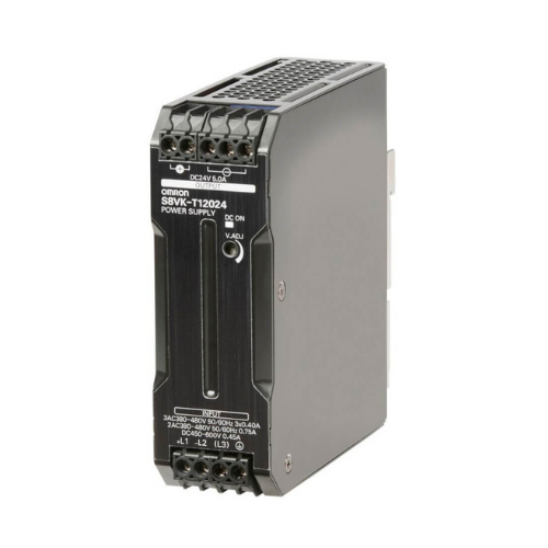 S8VK-T12024 Unidad de fuente de alimentación Omron de 20 W que ofrece salida de 24 V CC, ideal para aplicaciones industriales, con protección robusta y alta eficiencia para un funcionamiento confiable en sistemas de control. 