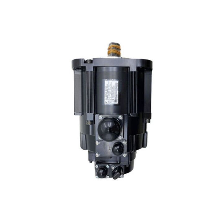 Yaskawa SGMRV-13ANA-YR1D servo motor for automation with high torque and precise motion control.