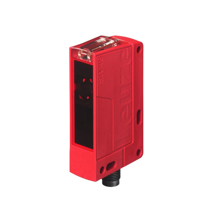 Leuze SLE46C‑40.K2/4P‑M12 safety light beam receiver, 40 m range, Type 2, M12 connector, IP67 housing