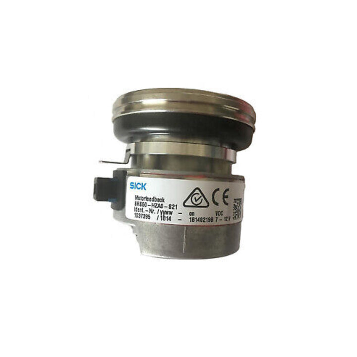 Sick SRS50-HZA0-S21 (1037395) rotary encoder for precise position and speed measurement in industrial automation, ensuring accuracy and reliability.
