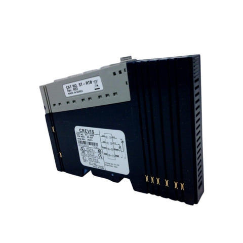 GE ST-3424 analog input module, 4-channel, 16-bit, supports 0–10V and 4–20 mA, for RSTi and Crevis I/O systems.