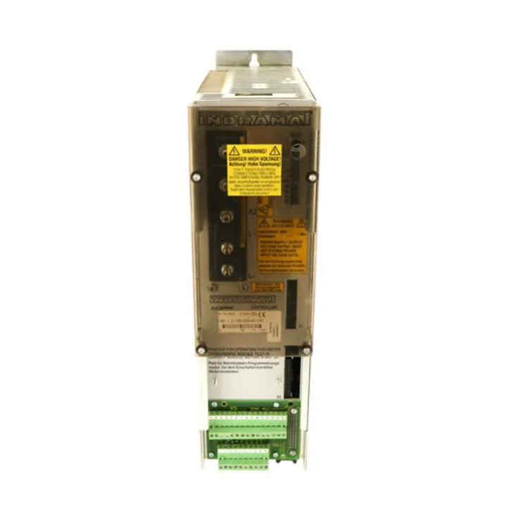 Bosch Rexroth TDM 1.2-100-300-W1-000 Servo Drive, 100A, 300V, modular AC unit with built-in fan cooling