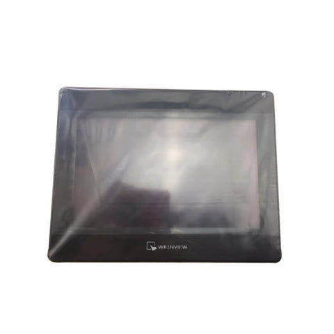 Weintek TK6100i HMI with 10" 800×480 TFT LCD, 24 V DC input, RS-232/RS-485 ports, and EasyBuilder support for industrial automation.