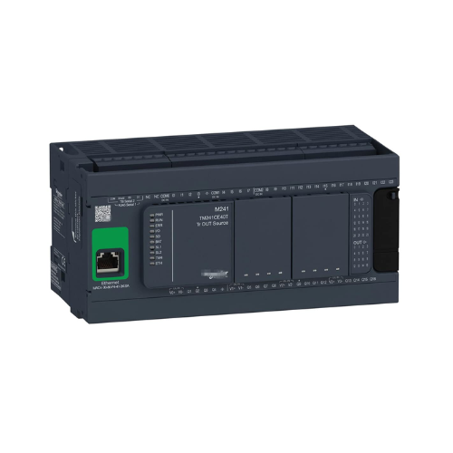 Controlador lógico Schneider Electric TM241CE40R, Modicon M241, 40 IO, relé, Ethernet