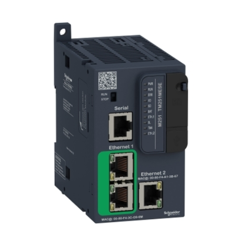 Controlador lógico Schneider Electric TM251MESE, Modicon M251, 2x Ethernet