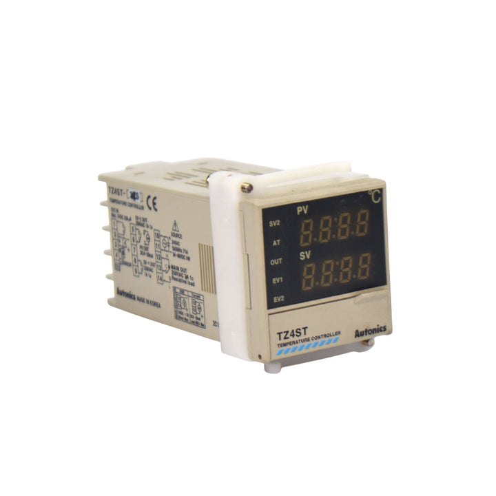 Autonics TZ4ST-24S solid-state temperature controller with 24 V DC and precise industrial temperature control.