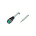 Pepperl+Fuchs V1-G-10M-PUR M12 4-pin female cordset with 10m gray PUR cable, IP68/IP69 rated, halogen-free, for industrial automation.