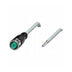 Pepperl+Fuchs V1-G-10M-PVC M12 4-pin female cordset with 10m PVC cable, IP68/IP69 protection, and secure screw connection for industrial automation.