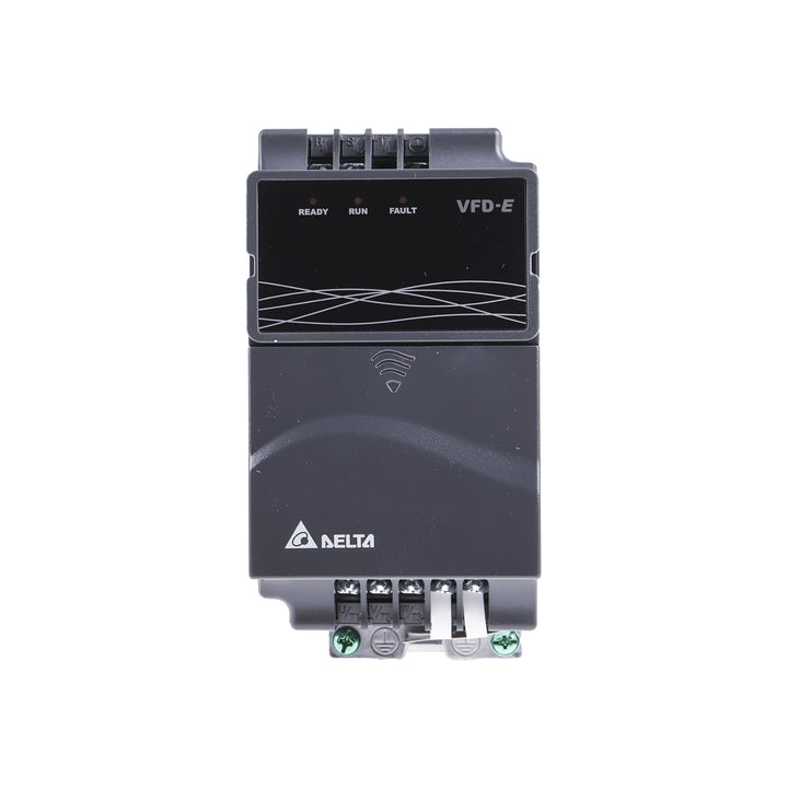 Delta VFD007E21T industrial drive for versatile applications with robust design and reliable performance.