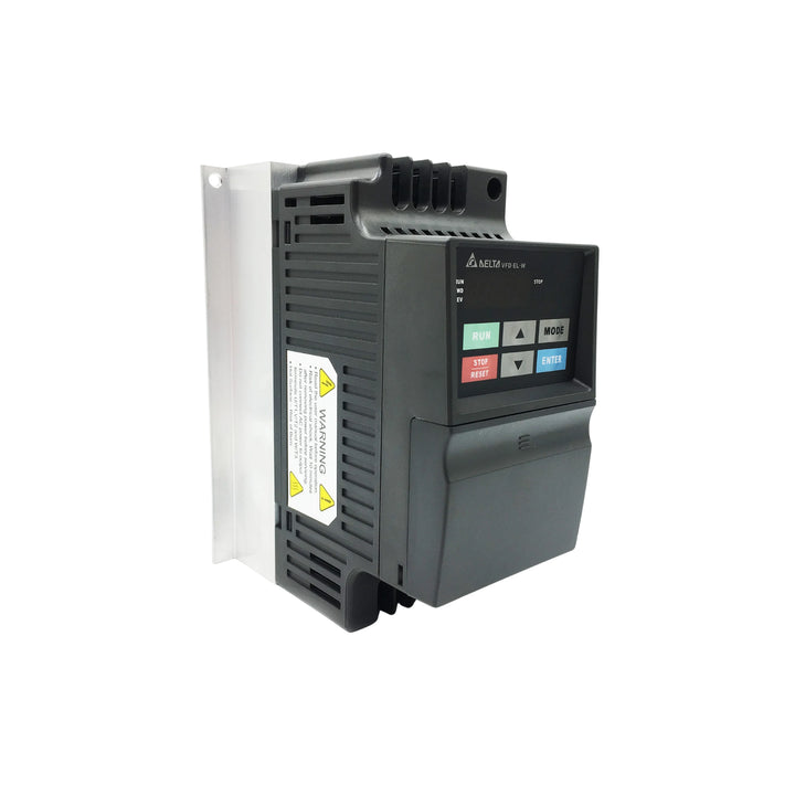 Delta VFD007EL21W motor driver offering high-performance control, reliable communication, and robust design.