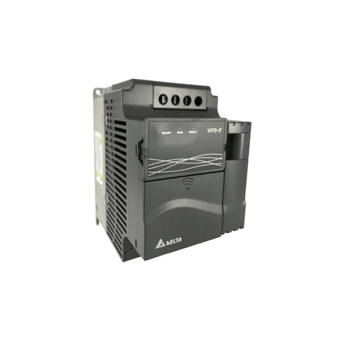 Delta VFD015E43A Industrial Control with compact design for motor control applications.