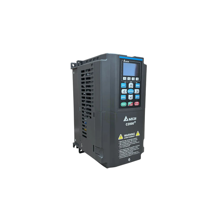 Delta VFD037C43A-21 industrial drive, efficient and reliable for precise motor control in industrial applications.