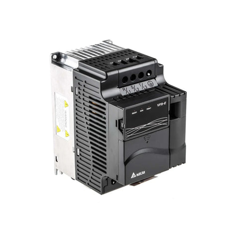 Delta VFD037E43A Servo Drive, a compact and efficient solution for industrial settings with advanced motor control.