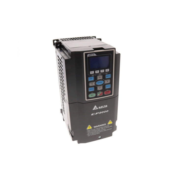 Delta VFD075CP43B-21 HMI Panel with high performance features for industrial use.
