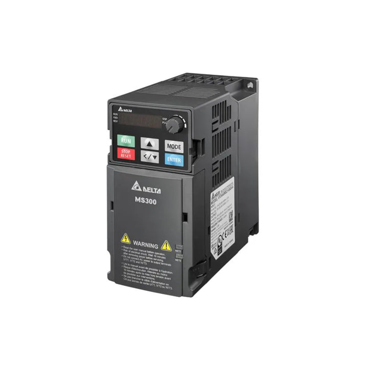 Delta VFD25AMS43ANSAA Variable Frequency Drive offers efficient motor control in industrial settings.