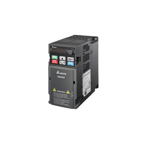Delta VFD4A8MS21AFSAA Servo Drive for industrial applications offering robust design and high-performance control.