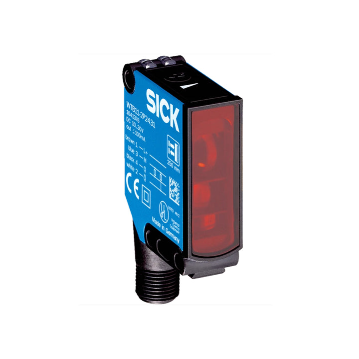 Sick WTB11-2P2431 (1041376) photoelectric proximity sensor for precise object detection in industrial automation, ensuring durability and accuracy.