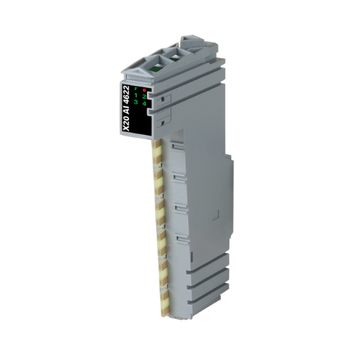 X20AI4622 High-performance analog input module for industrial automation.