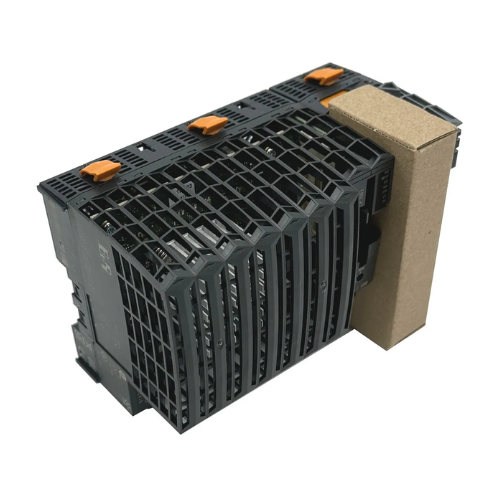 X20CP1583 Controlador lógico programable (PLC) modular y de alto rendimiento de B&amp;R diseñado para la automatización industrial, que ofrece capacidades de comunicación avanzadas y una construcción robusta.