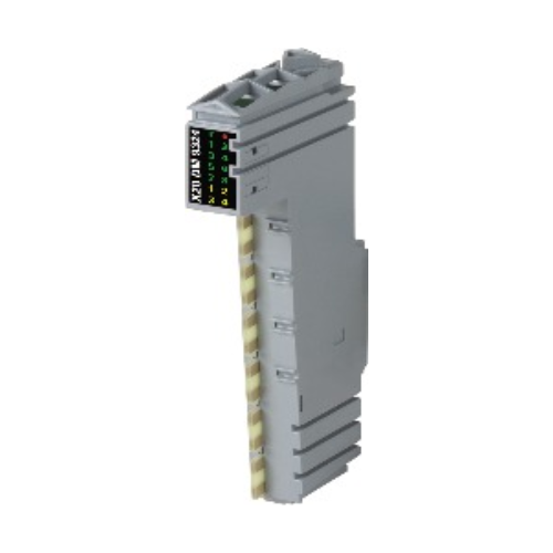 X20DM9324 B&amp;R Este módulo está equipado con 8 entradas y 4 salidas para conexiones de 1 cable. Las entradas están diseñadas para conexiones disipadoras, las salidas para conexiones fuente.