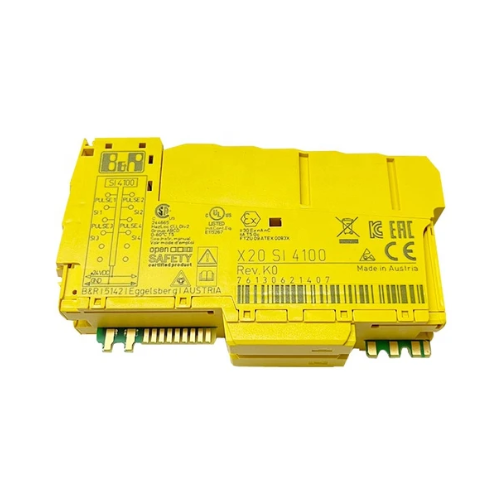 X20SI4100 B&R compact and versatile industrial automation module, featuring advanced communication protocols, robust construction, and high-speed processing for efficient control system integration.