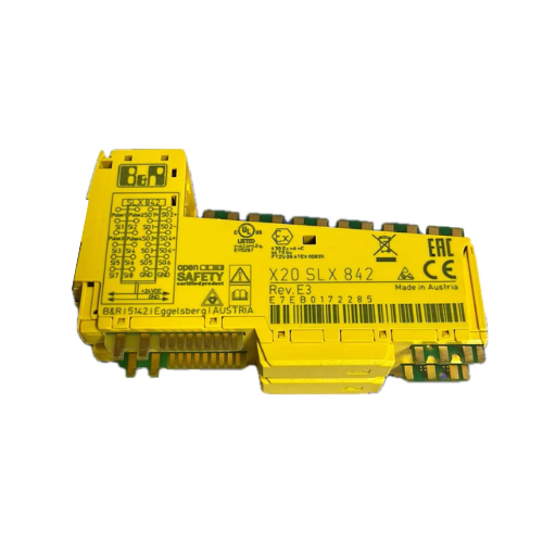 X20SLX842 B&R compact and versatile digital I/O module designed for high-performance industrial automation applications.