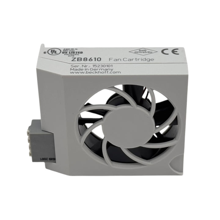 Beckhoff ZB8610 power supply terminal for EtherCAT Box modules with compact design and reliable performance.