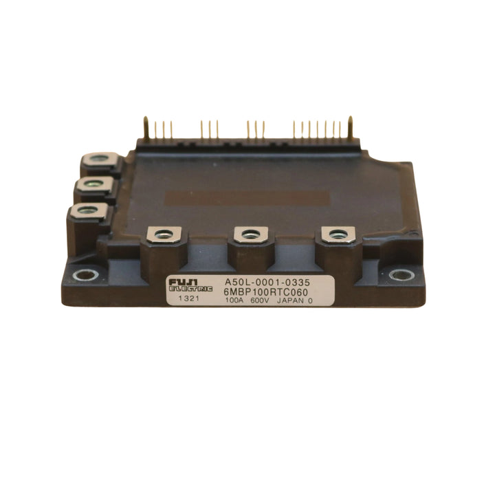 Fuji 6MBP100RTC060 A50L‑0001‑0335 intelligent power module, 100A 600V, chassis mount with driver and protection