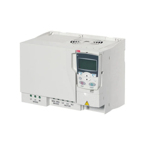ABB ACS355-03E-31A0-4 VFD, 31 A, 480 V, IP20, ideal for industrial motor control in automation, pumps, and fans.