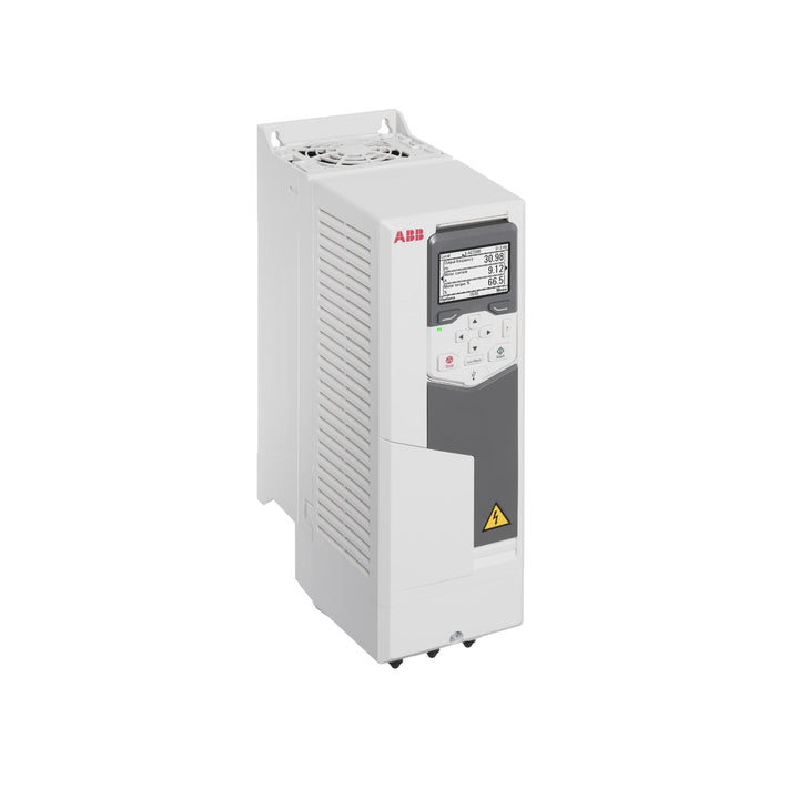ABB ACS580-01-03A4-4 1.1 kW variable frequency drive, wall-mounted IP21, for efficient industrial motor control.