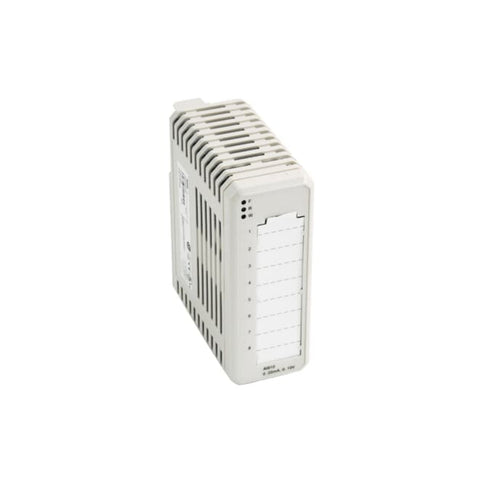 ABB AI810 8-channel analog input module, 0–10 V, S800 I/O series, for accurate voltage signal acquisition in automation and control systems.