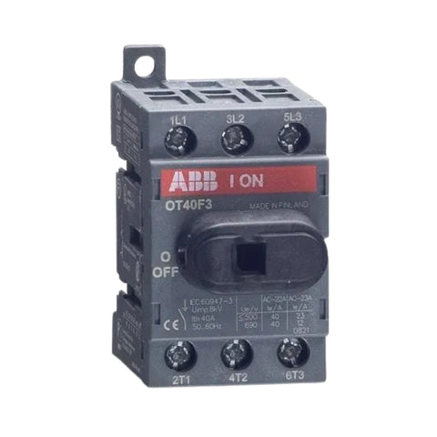 ABB OT40F3 | HIGH - PERFORMANCE SWITCH - DISCONNECTOR FOR RELIABLE - DDPARTS SOLUTION