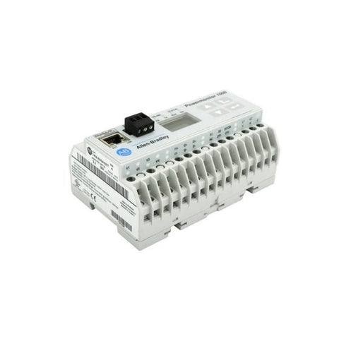 Allen-Bradley 1408-EM3A-ENT electronic power meter, Ethernet, 3-phase monitoring for energy management systems