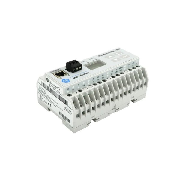 Allen-Bradley 1408-EM3A-ENT electronic power meter, Ethernet, 3-phase monitoring for energy management systems