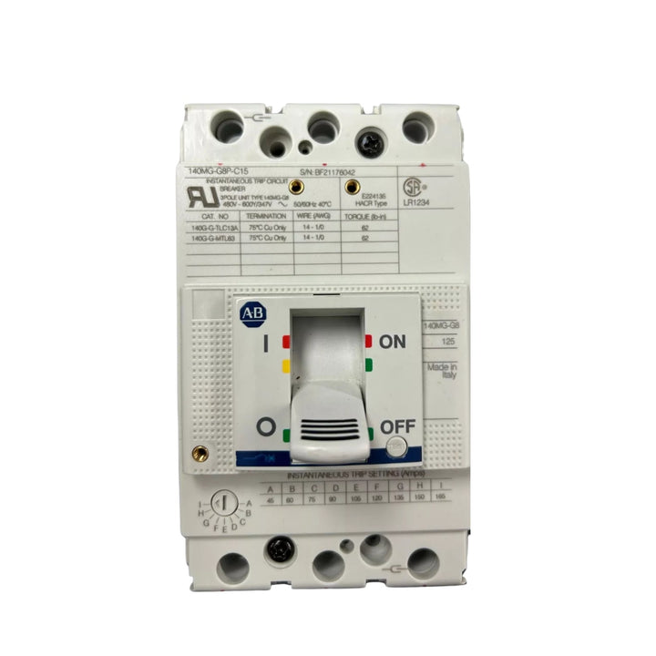 Allen - Bradley 140MG - G8P - C15 - DDPARTS SOLUTION