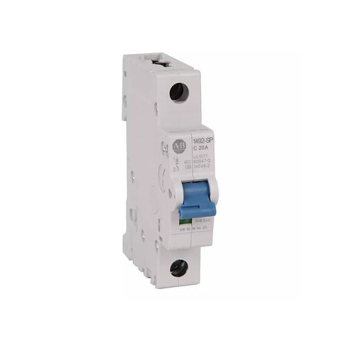 1492-SPM1C200, bloco de fusível Allen-Bradley para proteção de circuitos industriais com montagem em trilho DIN.