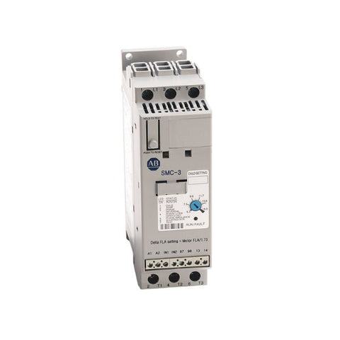 Allen-Bradley 150-C19NBR SMC-3 soft starter, 19A, 3-phase, compact motor controller for reduced voltage starting