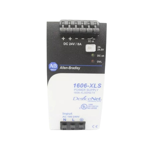 1606-XLSDNET8, módulo distribuidor de energia Allen-Bradley, ideal para sistemas industriais com proteção e eficiência confiáveis.