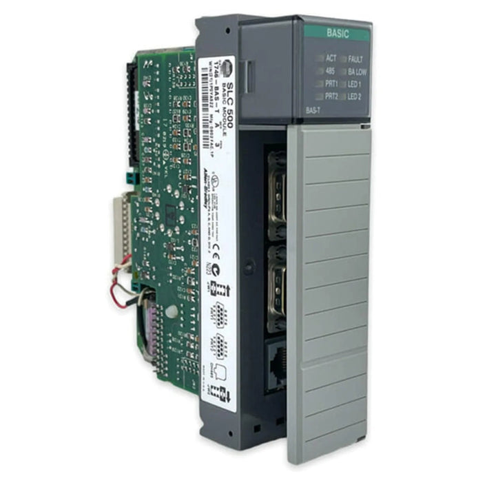 Allen-Bradley 1746-BAS SLC 500 BASIC module, programmable ASCII interface for custom automation solutions