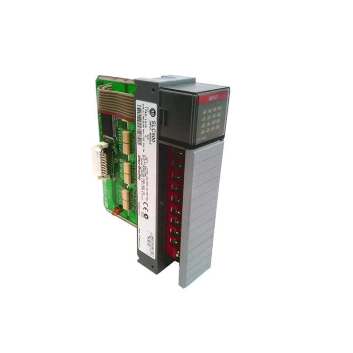 Allen-Bradley 1746-IA4\_A input module, 4-point AC digital input, for SLC 500 PLC systems in industrial automation applications.
