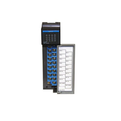 Allen-Bradley 1746-ITB16 SLC 500 input module, 16-point, 24V DC sink inputs for reliable industrial automation