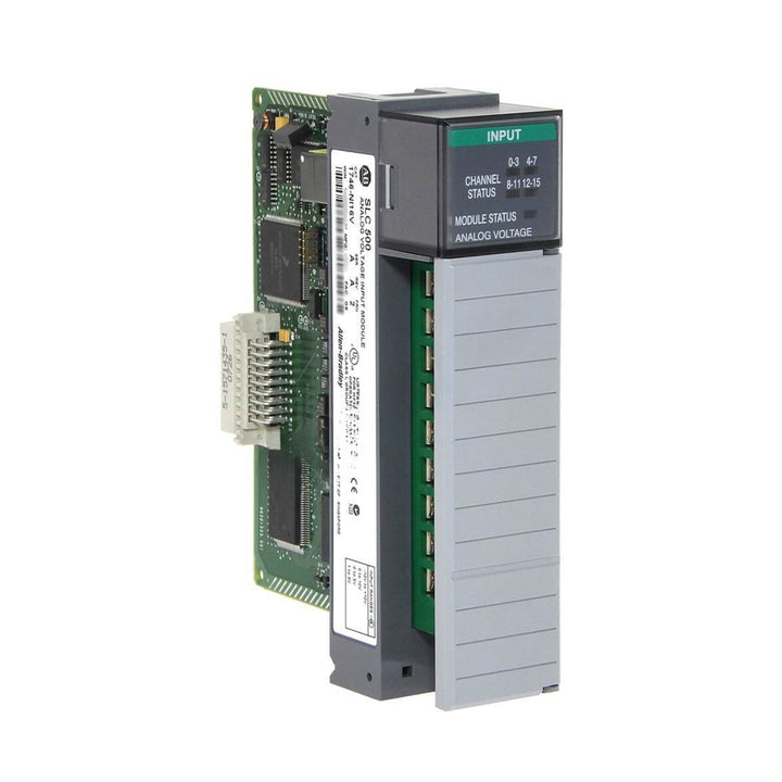 1746-NI16V, módulo de entrada analógica para PLC SLC 500, ideal para medições precisas em sistemas de automação industrial
