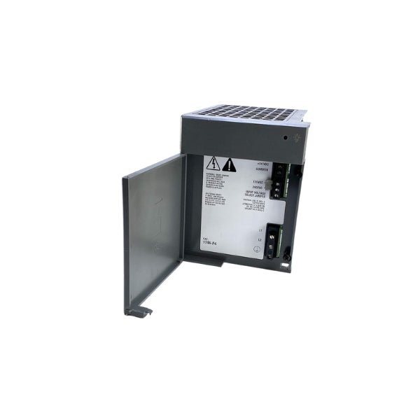Allen-Bradley 1746-P4 power supply, SLC 500 series, 24V DC input, compact chassis mount for PLC systems