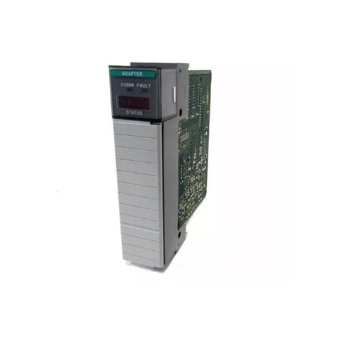Allen-Bradley 1747-ASB Remote I/O adapter module for SLC 500, enabling remote chassis communication in control systems