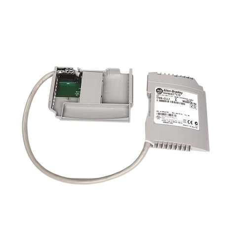 Allen-Bradley 1769-CLL1 left-to-left bus expansion cable, 1 ft (305 mm), for CompactLogix module communication.