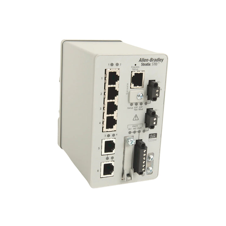 1783-BMS06TL, switch industrial Allen-Bradley, ideal para redes de automação e sistemas de controle industrial.