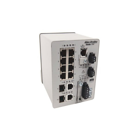 Allen-Bradley 1783-BMS10CL managed switch, compact industrial Ethernet switch with 10 copper ports