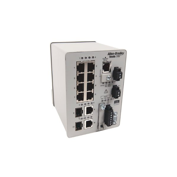 Allen-Bradley 1783-BMS10CL managed switch, compact industrial Ethernet switch with 10 copper ports