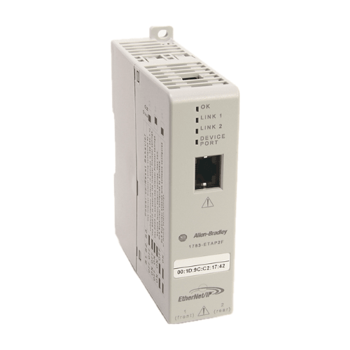 1783-ETAP2F Allen Bradley dual-port EtherNet/IP adapter designed for reliable and efficient industrial networking. - DDPARTS SOLUTION