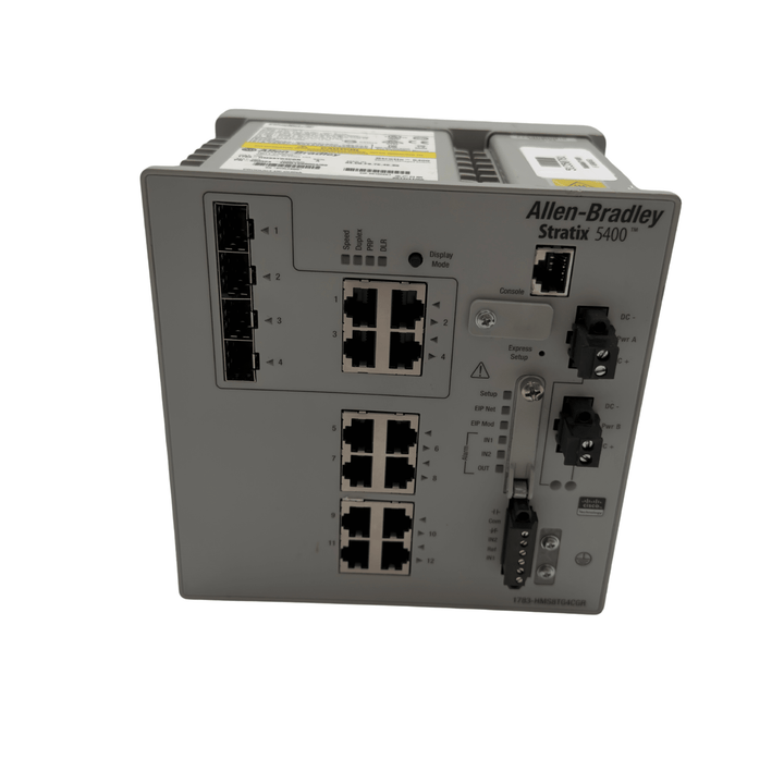 Allen-Bradley 1783-HMS8TG4CGR Stratix 5400 12-port managed Ethernet switch